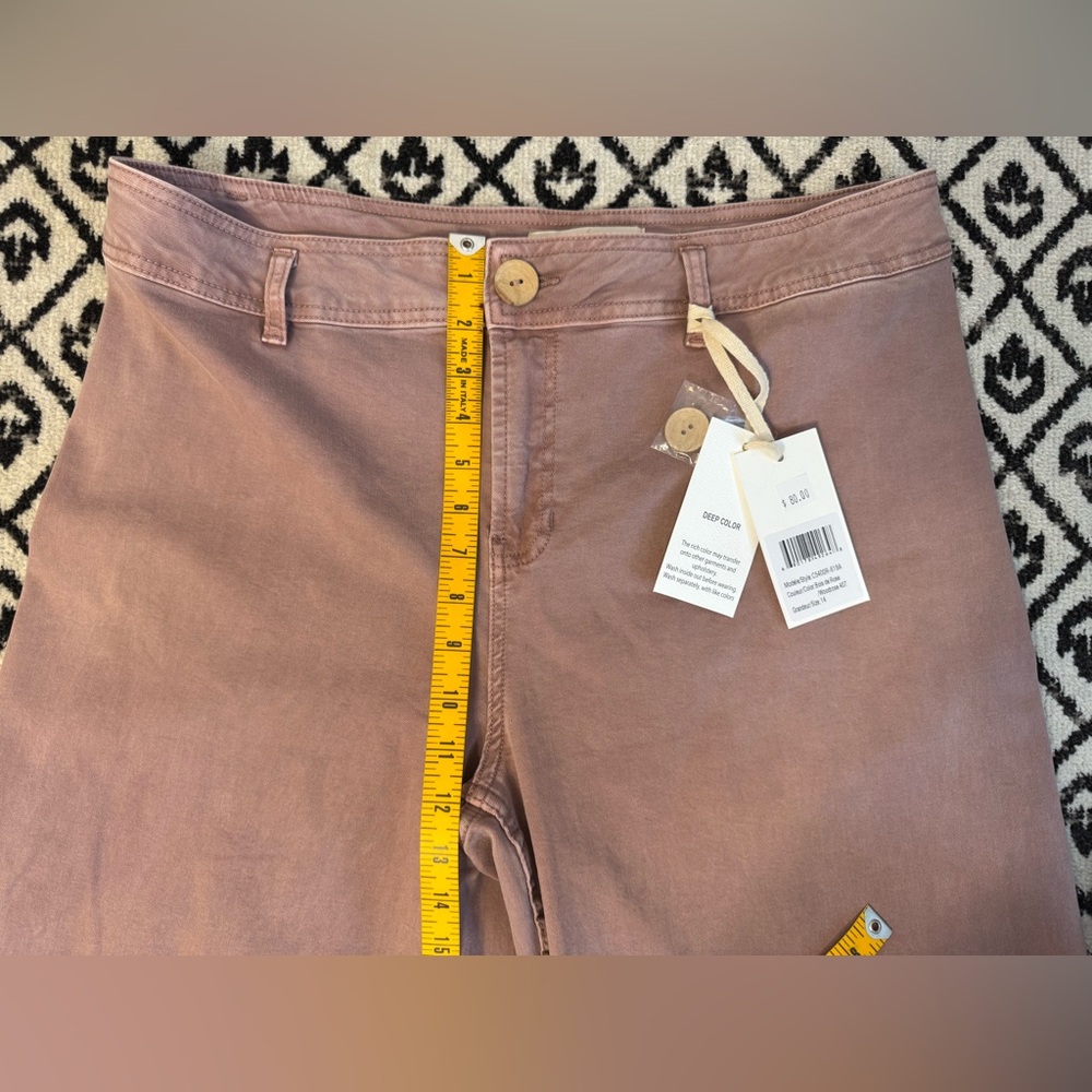 CHARLIE B Mauve Wide-Leg Jeans - Picture 3 of 5